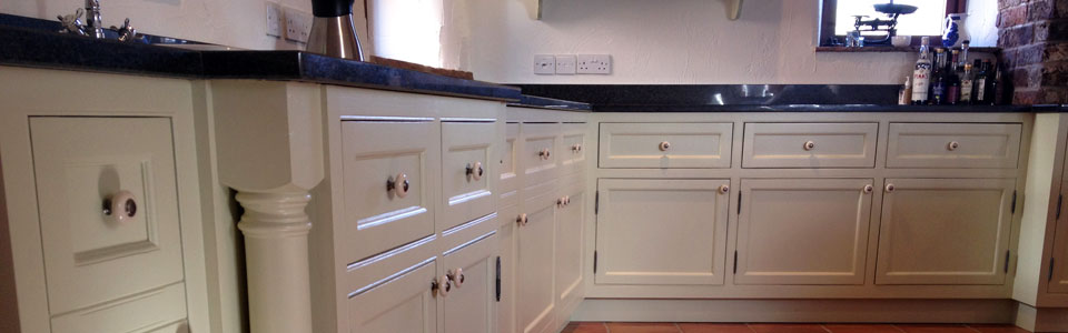 Photo: Kitchen units painted by Graham White Decorators Penrith